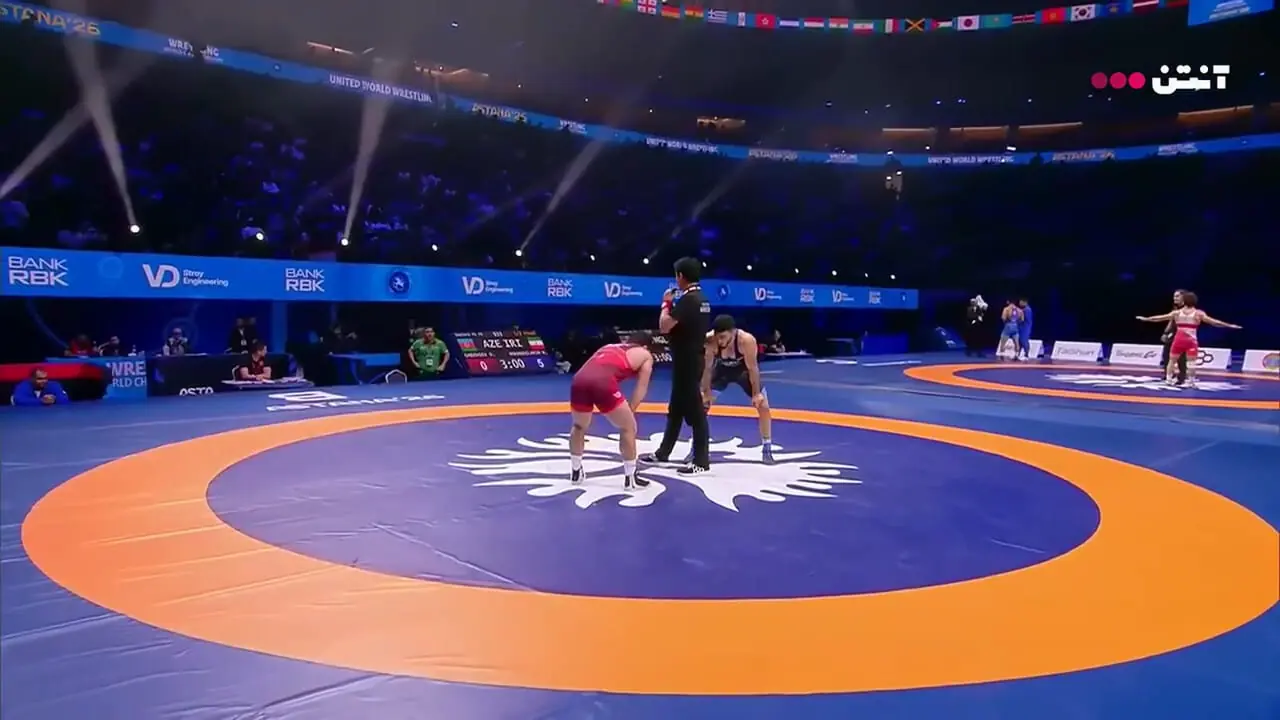 Mohammad Nokhodi Reaches 79kg Wrestling Final After Defeating Azerbaijani Opponent
